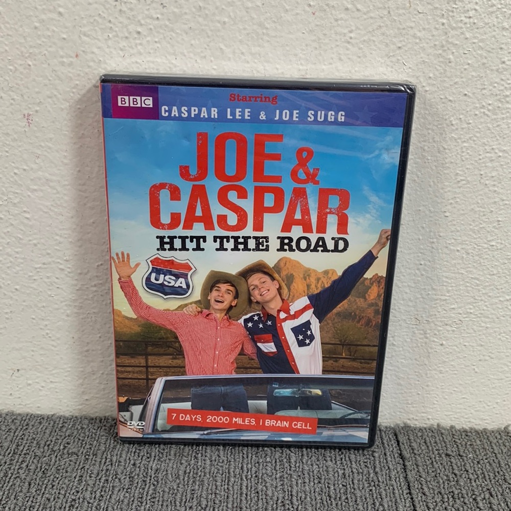 Joe & Caspar Hit the Road USA (DVD, 2016) Casper Lee & Joe Sugg BBC New Sealed